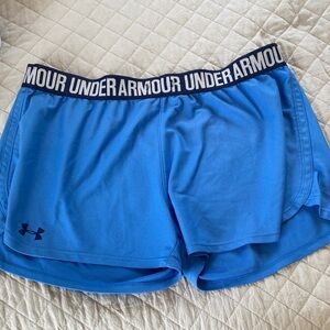 Under Armour Women's Athletic Blue Shorts